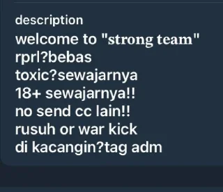 Sticker from Strong Team