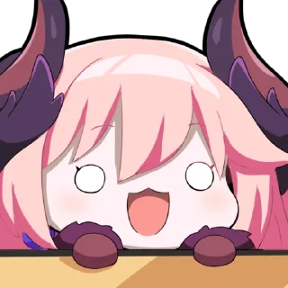 😳 emoji 桜田ハネ 2nd Anniversary Telegram sticker 7 of 33