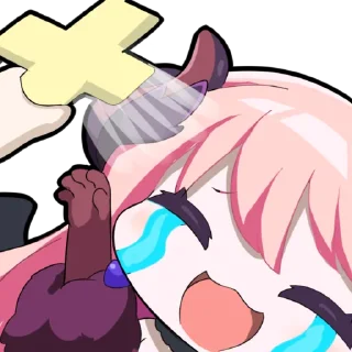 ✝️ emoji 桜田ハネ 2nd Anniversary Telegram sticker 11 of 33