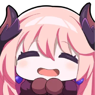 😋 emoji 桜田ハネ 2nd Anniversary Telegram sticker 10 of 33