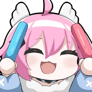 🎊 emoji 桜田ハネ 2nd Anniversary Telegram sticker 21 of 33