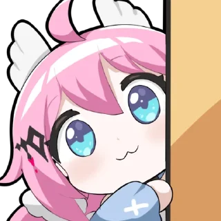 😯 emoji 桜田ハネ 2nd Anniversary Telegram sticker 24 of 33