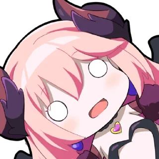 😮 emoji 桜田ハネ 2nd Anniversary Telegram sticker 13 of 33