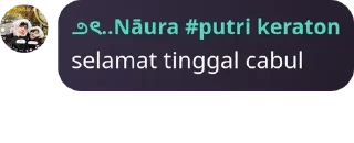 🐡 emoji punya gladhie's bukan naura lagi, paham! Telegram sticker 23 of 56