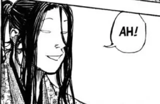 🤔 emoji Vagabond Telegram sticker 7 of 13