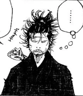 🤔 emoji Vagabond Telegram sticker 1 of 13