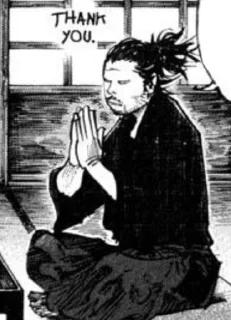 🤔 emoji Vagabond Telegram sticker 5 of 13