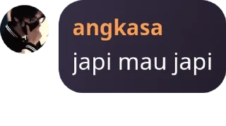 Sticker from beneran orang pack by @QuotLyBot