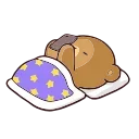 😴 emoji Milk & Mocha ✨ @stickersbag ✨ Telegram sticker 15 of 50