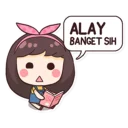 Sticker from Cewek Aneh