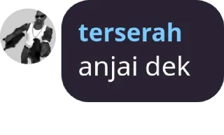 Sticker from terserah