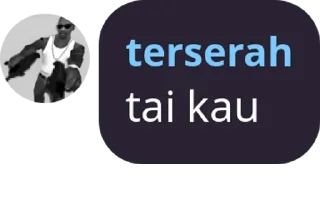 Sticker from terserah