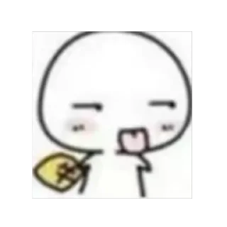 🫥 emoji 杂乱表情包 @luTvT 搬运4️⃣全家 Telegram sticker 24 of 95