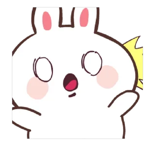 ⭐ emoji Bunnycici! @deazzle Telegram sticker 16 of 24