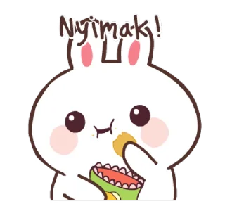 ⭐ emoji Bunnycici! @deazzle Telegram sticker 14 of 24