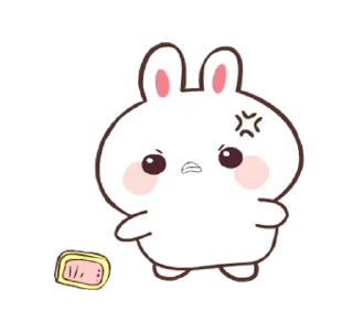 ⭐ emoji Bunnycici! @deazzle Telegram sticker 23 of 24