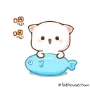 Sticker from 蜜桃貓1 @fathousechun