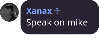 Sticker from Xanax
