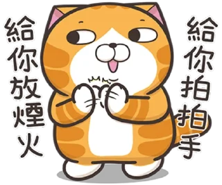 Sticker from 白爛貓 特效貼圖 🐾 @StickerPlay_meow