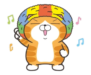 😆 emoji 白爛貓☆快起笑☆ @moe_sticker_bot Telegram sticker 24 of 24