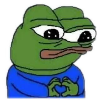 ❤ emoji Raja kodok Telegram sticker 7 of 22
