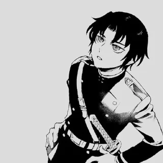 Sticker from Guren Ichinose manga @DiarySticker