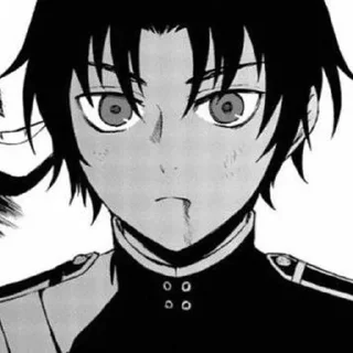 Sticker from Guren Ichinose manga @DiarySticker