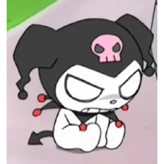 😀 emoji kuromi Telegram sticker 20 of 29