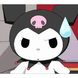 😀 emoji kuromi Telegram sticker 11 of 29
