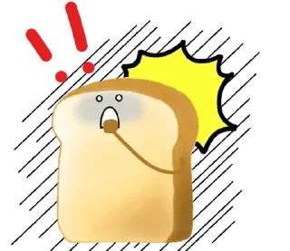 Sticker from toast | @phstickerpackganern
