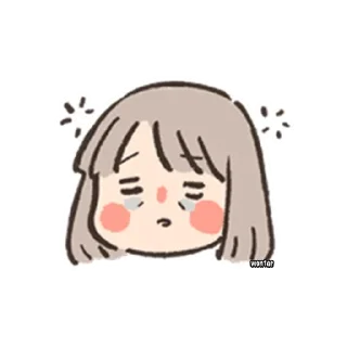 😪 emoji ghorl | @phstickerpackganern Telegram sticker 2 of 75