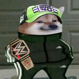 😐 emoji Doge Telegram sticker 13 of 111