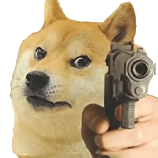🧐 emoji Doge Telegram sticker 22 of 111