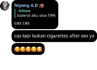 🥰 emoji 4 sehat 5 rebahan -malaikat pe pack by @QuotLyBot Telegram sticker 21 of 98