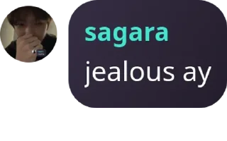 😭 emoji typing sagara Telegram sticker 10 of 10