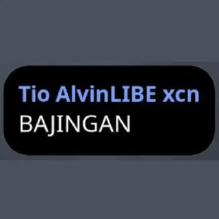 Sticker from Typing