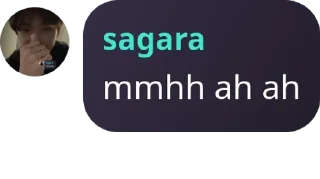 😭 emoji typing sagara Telegram sticker 8 of 10