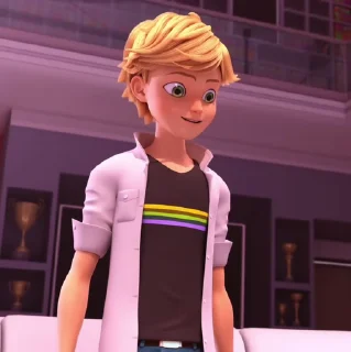 🐈‍⬛ emoji Adrien Agreste @Hanim1O Telegram sticker 10 of 120