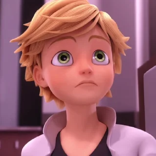 🐈‍⬛ emoji Adrien Agreste @Hanim1O Telegram sticker 8 of 120