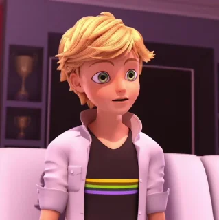 🐈‍⬛ emoji Adrien Agreste @Hanim1O Telegram sticker 17 of 120