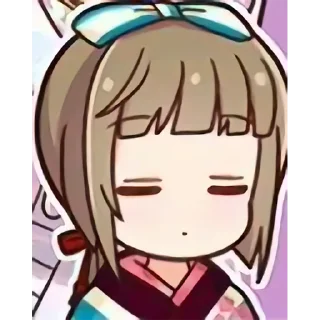 😞 emoji yoshino Telegram sticker 7 of 15