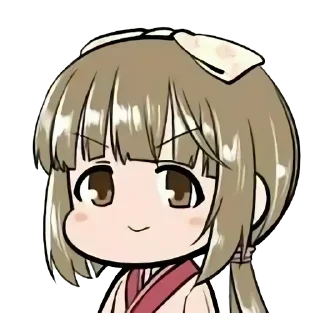 😐 emoji yoshino Telegram sticker 11 of 15