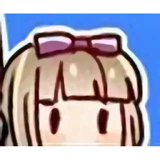😶 emoji yoshino Telegram sticker 10 of 15