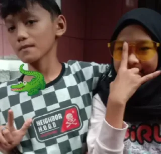 Sticker from @azeacans yg buat😏