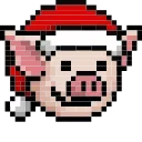 Sticker from LIHKG PIG XMAS ANIMATED (UNOFFICIAL)