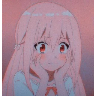 Sticker from Anime girl