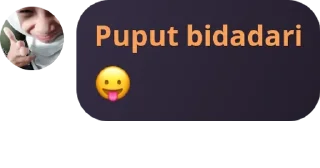 Sticker from barudak gelo