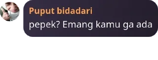 Sticker from barudak gelo