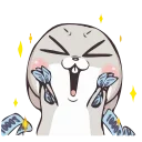 🤑 emoji @Sahaj62's TeleBot Vol.1 (Animated) Telegram sticker 1 of 24