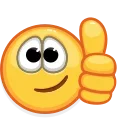 👍 emoji @Sahaj62's TeleBot Vol.1 (Animated) Telegram sticker 17 of 24